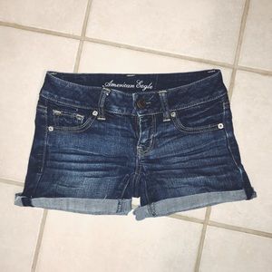 jean shorts, lightly used, great shape!
